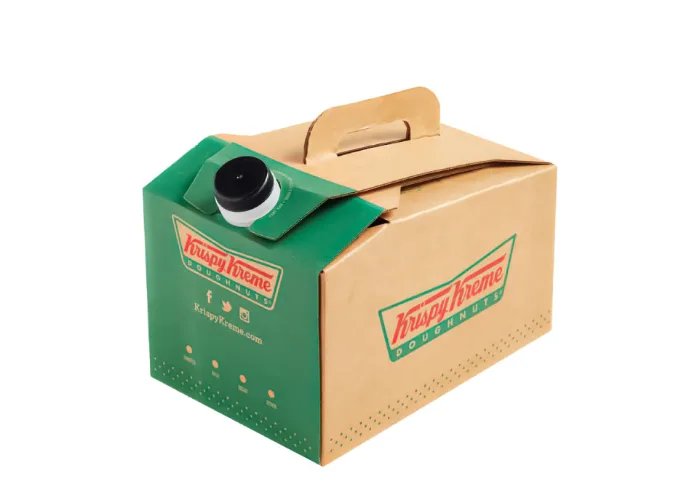 Coffee Box de Krispy Kreme Ecuador para compartir