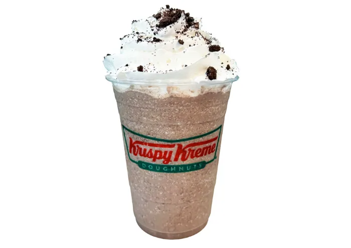 OREO Frappé de Krispy Kreme Ecuador con trozos de galleta