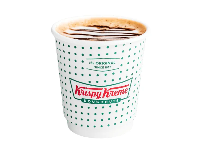 Mocaccino caliente de Krispy Kreme Ecuador